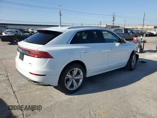 2023 Audi Q8 Premium Plus with VIN WA1BVBF14PD005012, listed as a Copart auction lot 79888553 with 10,092 mi miles and . Bid and sale history available at DreamBid. Image 3.
