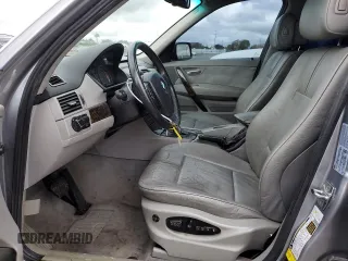 2008 BMW X3 3.0si with VIN WBXPC93498WJ04698, listed as a Copart auction lot 48931815 with 188,684 mi miles and Salvage Title. Bid and sale history available at carsss.com. Image 7.