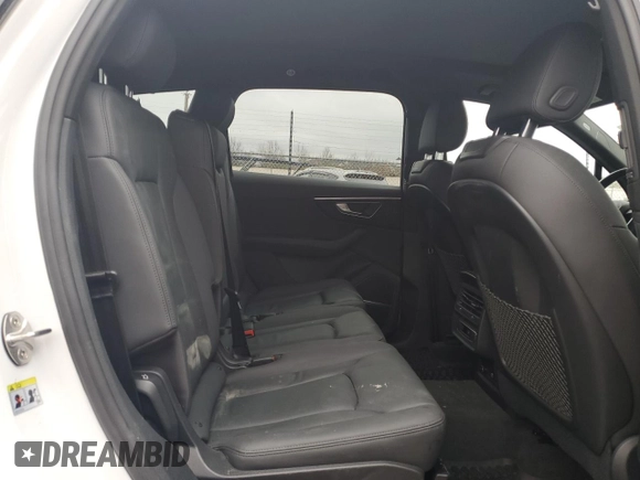2021 Audi Q7 Premium Plus with VIN WA1LJAF7XMD028322, listed as a Copart auction lot 89302575 with 56,214 mi miles and Salvage title. Bid and sale history available at DreamBid. Image 11.
