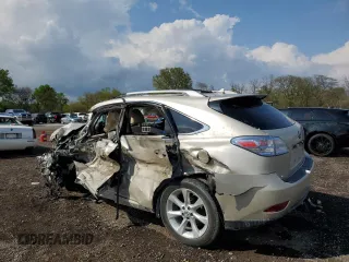 2011 Lexus RX 450h with VIN JTJBC1BA5B2420000, listed as a Copart auction lot 55564005 with Not provided miles and Salvage title. Bid and sale history available at DreamBid. Image 2.