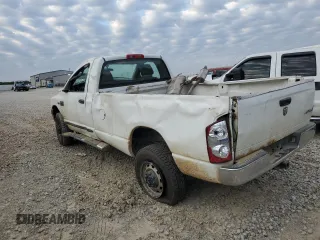 2007 Dodge Ram 2500 ST with VIN 3D7KS26D67G827439, listed as a Copart auction lot 75892414 with 0 mi miles and Non Repairable. Bid and sale history available at carsss.com. Image 2.
