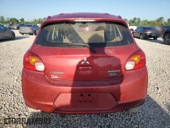 2014 Mitsubishi Mirage DE with VIN ML32A3HJ2EH013672, listed as a Copart auction lot 52453265 with 149,417 mi miles and Salvage title. Bid and sale history available at DreamBid. Image 6.