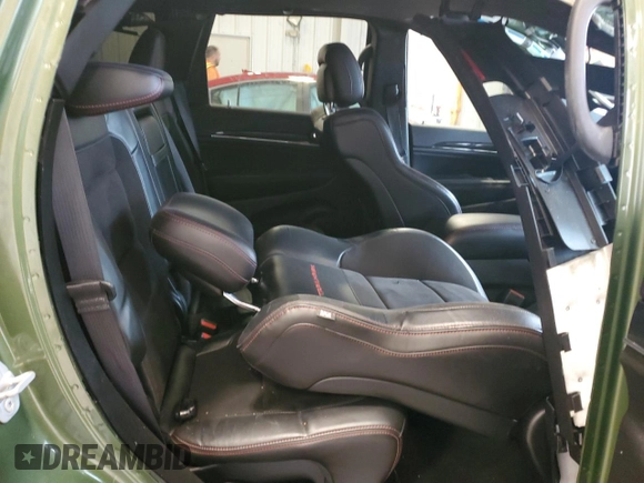 2021 Jeep Grand Cherokee Trailhawk with VIN 1C4RJFLG7MC766876, listed as a Copart auction lot 57228665 with 50,398 mi miles and Salvage title. Bid and sale history available at DreamBid. Image 11.