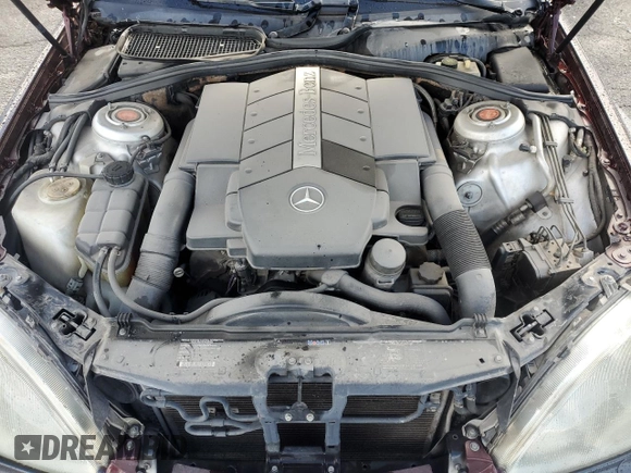 2002 Mercedes-Benz S 430 with VIN WDBNG70J32A302767, listed as a Copart auction lot 48614205 with Not provided miles and Clean title. Bid and sale history available at DreamBid. Image 11.
