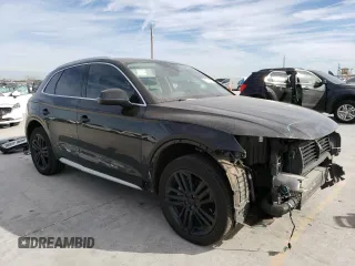 2018 Audi Q5 Premium Plus with VIN WA1BNAFY2J2137003, listed as a Copart auction lot 37217023 with 54,105 mi miles. Bid and sale history available at carsss.com. Image 4.