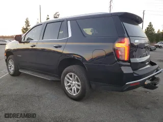 2023 Chevrolet Tahoe LS with VIN 1GNSCMKD4PR505432, listed as a Copart auction lot 81931984 with 9,340 mi miles and Salvage Title. Bid and sale history available at carsss.com. Image 2.