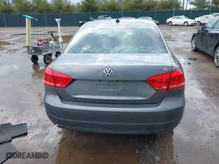 2013 Volkswagen Passat SE w/Sunroof with VIN 1VWBH7A38DC002096, listed as a IAAI auction lot 41904594 with 134,738 mi miles. Bid and sale history available at carsss.com. Image 17.