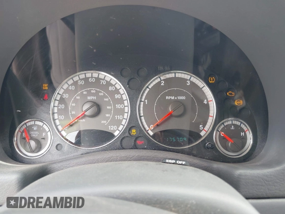 2006 Jeep Liberty Limited z VIN 1J8GL58566W156321, wystawiony jako IAAI lot #42372156 z przebiegiem 175 709 mil mil oraz . Historia ofert i sprzedaży dostępna na DreamBid. Obrazek 7.