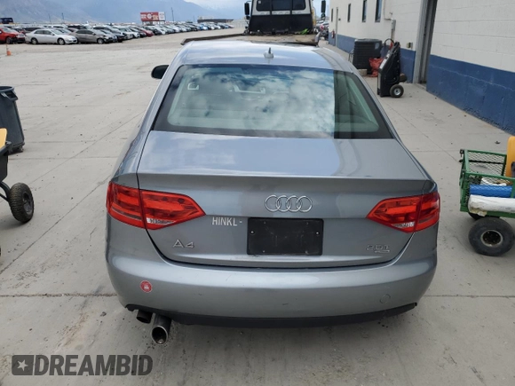 2009 Audi A4 Premium Plus z VIN WAUSF78K89N037672, wystawiony jako Copart lot #55476975 z przebiegiem 108 431 mil mil oraz Szkoda całkowita • Salvage title. Historia ofert i sprzedaży dostępna na DreamBid. Obrazek 6.