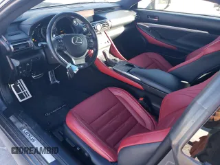 2019 Lexus RC 300 with VIN JTHHA5BC7K5009450, listed as a Copart auction lot 42174355 with 41,388 mi miles and Salvage title. Bid and sale history available at DreamBid. Image 8.