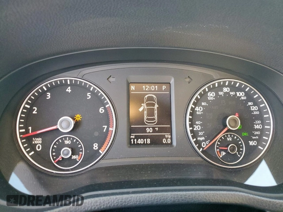 2013 Volkswagen Passat SE z VIN 1VWBH7A36DC072258, wystawiony jako Copart lot #58791285 z przebiegiem 114 018 mil mil oraz Szkoda całkowita • Salvage title. Historia ofert i sprzedaży dostępna na DreamBid. Obrazek 9.