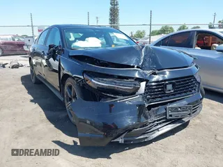 2025 Honda Accord Sport with VIN 1HGCY2F52SA029101, listed as a IAAI auction lot 42532665 with 7,740 mi miles and . Bid and sale history available at DreamBid. Image 1.