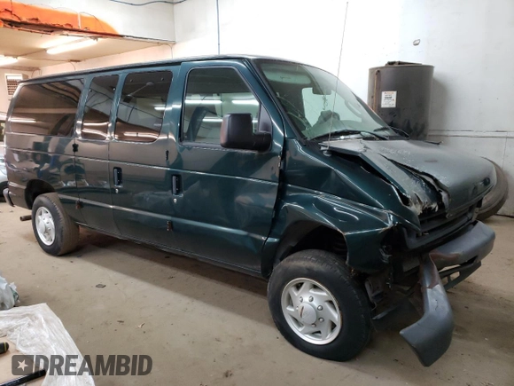 2007 Ford Econoline Passenger XL with VIN 1FMNE11W17DA78513, listed as a Copart auction lot 81362493 with Not provided miles and Non repairable. Bid and sale history available at DreamBid. Image 4.