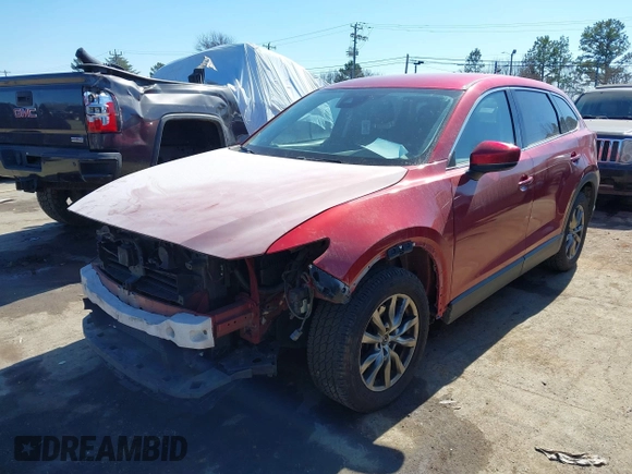 2018 Mazda CX-9 Touring with VIN JM3TCBCY9J0215077, listed as a IAAI auction lot 41639459 with 137,564 mi miles. Bid and sale history available at carsss.com. Image 20.