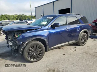 2022 Nissan Pathfinder Platinum with VIN 5N1DR3DH0NC201004, listed as a Copart auction lot 57852405 with 63,882 mi miles and Non repairable. Bid and sale history available at DreamBid. Image 1.
