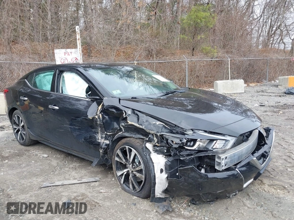 2018 Nissan Maxima SV with VIN 1N4AA6AP3JC366041, listed as a IAAI auction lot 41848298 with 79,724 mi miles and . Bid and sale history available at DreamBid. Image 1.