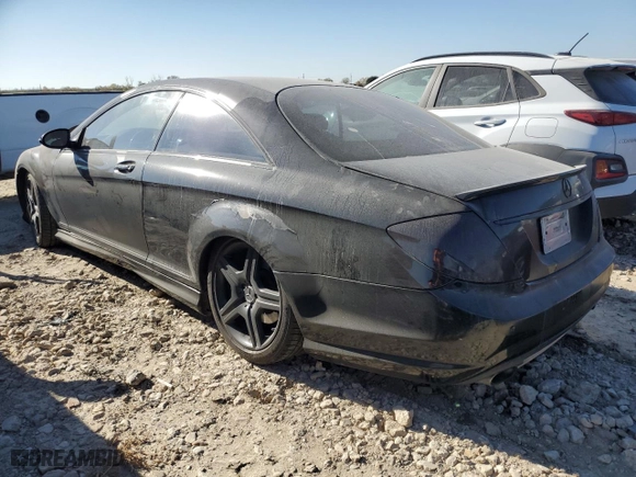 2009 Mercedes-Benz CL-Class 5.5L V8 with VIN WDDEJ86X39A022772, listed as a Copart auction lot 82201764 with NaN miles and Salvage Title. Bid and sale history available at carsss.com. Image 2.