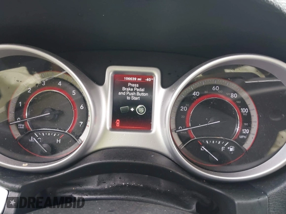 2018 Dodge Journey SE with VIN 3C4PDCAB1JT295988, listed as a IAAI auction lot 41226385 with 106,639 mi miles. Bid and sale history available at carsss.com. Image 7.