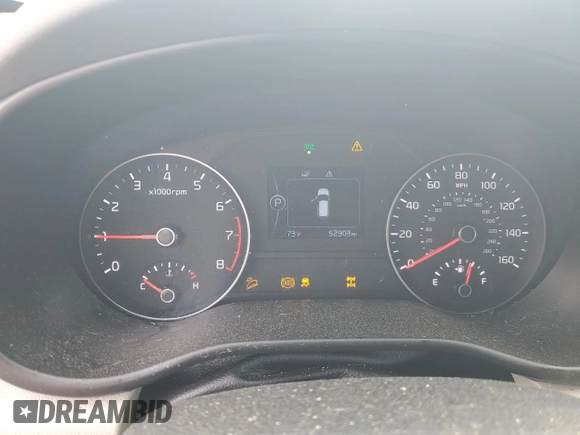 2019 Kia Sportage EX z VIN KNDPNCAC8K7585950, wystawiony jako Copart lot #53893385 z przebiegiem 52 903 mil mil oraz Szkoda całkowita • Salvage title. Historia ofert i sprzedaży dostępna na DreamBid. Obrazek 9.