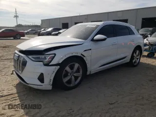 2019 Audi e-tron Premium Plus with VIN WA1LAAGE9KB012960, listed as a Copart auction lot 66488553 with 26,579 mi miles. Bid and sale history available at carsss.com. Image 1.