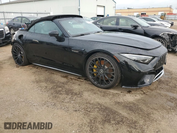 2022 Mercedes-Benz SL 63 AMG z VIN W1KVK8BB1NF004145, wystawiony jako Copart lot #64583964 z przebiegiem Nie podano mil oraz Czysty tytuł • Clean title. Historia ofert i sprzedaży dostępna na DreamBid. Obrazek 4.