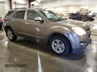 2010 Chevrolet Equinox LTZ with VIN 2CNFLGEW2A6253882, listed as a Copart auction lot 42973685 with 118,508 mi miles and Salvage Title. Bid and sale history available at DreamBid. Image 4.