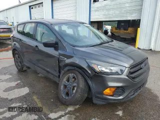 2018 Ford Escape S with VIN 1FMCU0F7XJUB19508, listed as a Copart auction lot 59222395 with Not provided miles and Salvage title. Bid and sale history available at DreamBid. Image 4.