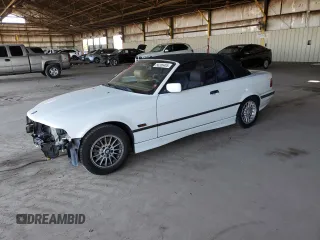 1996 BMW 3-Series 328IC with VIN WBABK8328TET93961, listed as a Copart auction lot 50206405 with 127,541 mi miles and Salvage Title. Bid and sale history available at carsss.com. Image 1.