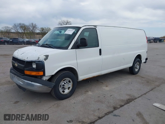 2011 Chevrolet Express Cargo with VIN 1GCWGGBA3B1140951, listed as a IAAI auction lot 42093707 with 343,603 mi miles and . Bid and sale history available at DreamBid. Image 21.
