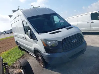 2017 Ford Transit with VIN 1FTYR2XM0HKA58414, listed as a IAAI auction lot 40800755 with 103,205 mi miles. Bid and sale history available at carsss.com. Image 1.
