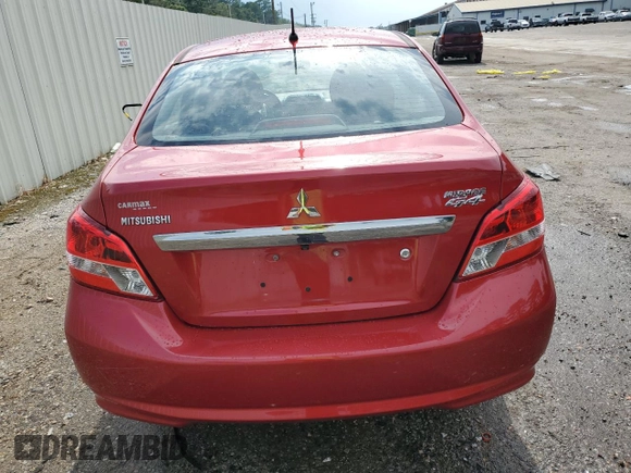 2019 Mitsubishi Mirage G4 ES with VIN ML32F3FJ3KHF00768, listed as a Copart auction lot 61748204 with 46,337 mi miles and Salvage Title. Bid and sale history available at carsss.com. Image 6.