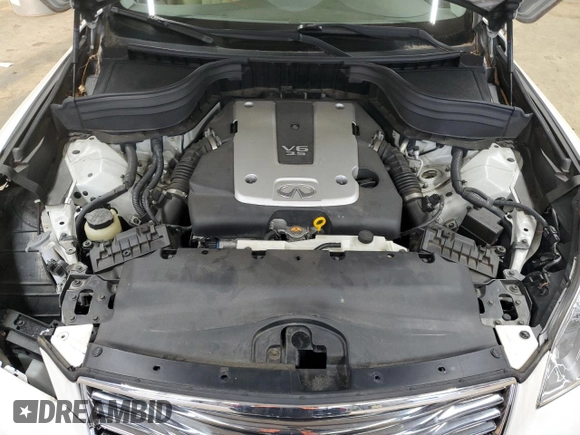 2012 Infiniti EX Journey with VIN JN1AJ0HR2CM451564, listed as a Copart auction lot 84375224 with 137,388 mi miles and Salvage Title. Bid and sale history available at DreamBid. Image 14.