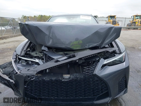 2021 Lexus IS 350 F Sport with VIN JTHGZ1E26M5022810, listed as a IAAI auction lot 41947681 with 22,707 mi miles and . Bid and sale history available at DreamBid. Image 12.
