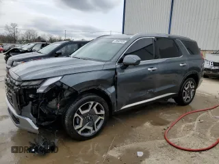 2024 Hyundai Palisade Limited z VIN KM8R5DGE9RU745171, wystawiony jako Copart lot #49582585 z przebiegiem 18 199 mil mil oraz Szkoda całkowita • Salvage title. Historia ofert i sprzedaży dostępna na DreamBid. Obrazek 1.
