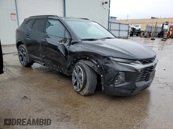 2022 Chevrolet Blazer RS с VIN 3GNKBKRS8NS181200, выставлен на аукционе Copart как лот 52493315 с пробегом 35 126 миль миль и Чистый • Clean title. История ставок и продаж доступна на DreamBid. Изображение 4.