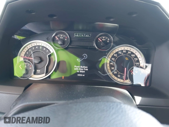 2018 Ram 1500 Laramie with VIN 1C6RR6VT1JS250301, listed as a IAAI auction lot 42736798 with 93,532 mi miles and . Bid and sale history available at DreamBid. Image 7.