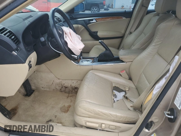 2006 Acura TL with VIN 19UUA66226A035850, listed as a Copart auction lot 51010495 with 0 mi miles and Salvage Title. Bid and sale history available at carsss.com. Image 7.