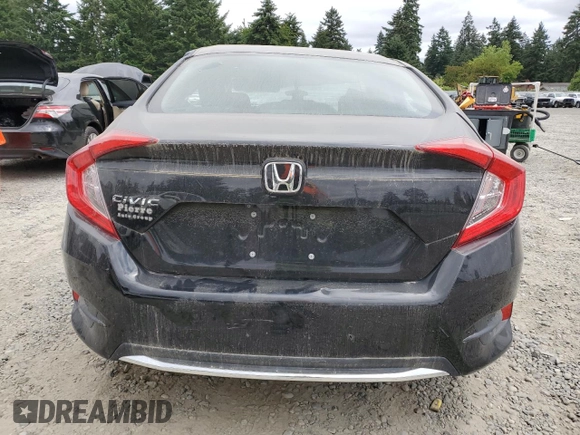 2021 Honda Civic LX с VIN 2HGFC2F66MH517914, выставлен на аукционе Copart как лот 61047225 с пробегом Не указан миль и Списание • Salvage title. История ставок и продаж доступна на DreamBid. Изображение 6.
