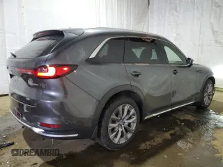 2024 Mazda CX-90 Premium Plus z VIN JM3KKEHD6R1147686, wystawiony jako Copart lot #89326355 z przebiegiem 5 779 mil mil oraz Szkoda całkowita • Salvage title. Historia ofert i sprzedaży dostępna na DreamBid. Obrazek 3.