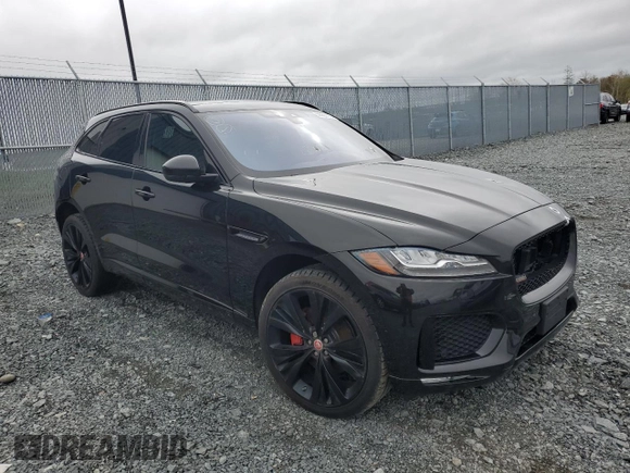 2019 Jaguar F-Pace S z VIN SADCM2FV6KA353389, wystawiony jako Copart lot #58553115 z przebiegiem 67 623 mil mil oraz Czysty tytuł • Clean title. Historia ofert i sprzedaży dostępna na DreamBid. Obrazek 4.