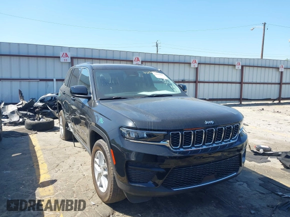 2023 Jeep Grand Cherokee Laredo with VIN 1C4RJHAG7P8910819, listed as a IAAI auction lot 42025847 with 30,368 mi miles and . Bid and sale history available at DreamBid. Image 1.
