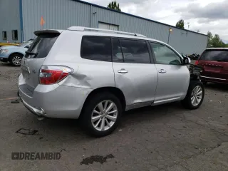 2008 Toyota Highlander Hybrid with VIN JTEEW41A582002339, listed as a Copart auction lot 60844834 with 59,775 mi miles and Salvage Title. Bid and sale history available at carsss.com. Image 3.