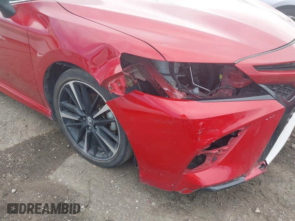 2019 Toyota Camry XSE with VIN 4T1B61HK7KU259014, listed as a IAAI auction lot 41771388 with 76,589 mi miles. Bid and sale history available at carsss.com. Image 6.