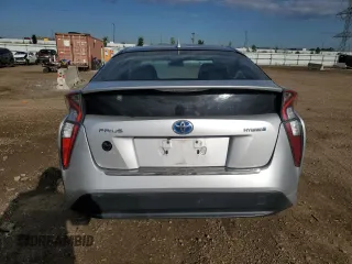 2017 Toyota Prius Two with VIN JTDKBRFU8H3048955, listed as a Copart auction lot 58362415 with 77,851 mi miles and Salvage title. Bid and sale history available at DreamBid. Image 6.