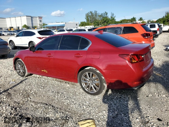 2015 Lexus GS 350 with VIN JTHCE1BL9FA001290, listed as a Copart auction lot 76063404 with 133,261 mi miles and Salvage Title. Bid and sale history available at carsss.com. Image 2.