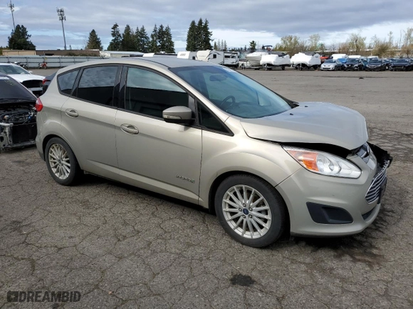 2015 Ford C-Max Hybrid SE with VIN 1FADP5AU5FL109692, listed as a Copart auction lot 50249775 with 76,110 mi miles and Salvage Title. Bid and sale history available at carsss.com. Image 4.