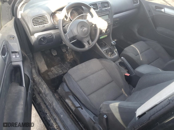 2012 Volkswagen Golf w/Conv & Sunroof with VIN WVWAB7AJ2CW265910, listed as a Copart auction lot 48327025 with 153,976 mi miles and Salvage Title. Bid and sale history available at carsss.com. Image 8.