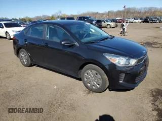 2020 Kia Rio S with VIN 3KPA24AD7LE260429, listed as a Copart auction lot 52285535 with 40,881 mi miles and Salvage Title. Bid and sale history available at DreamBid. Image 4.