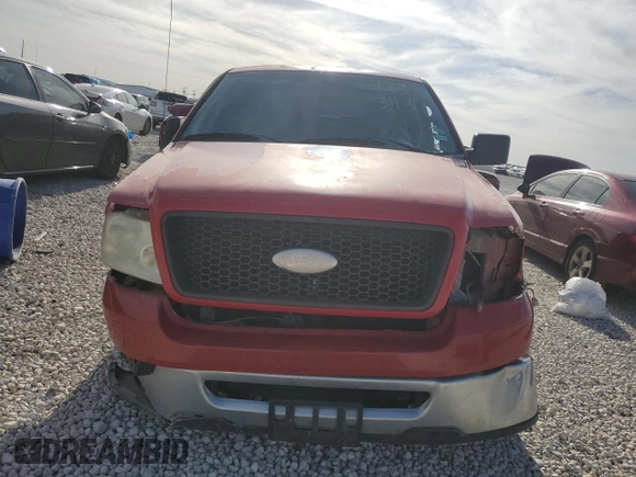 2006 Ford F-150 STX with VIN 1FTRX12W06FA10978, listed as a Copart auction lot 48553435 with 0 mi miles and Salvage Title. Bid and sale history available at carsss.com. Image 11.