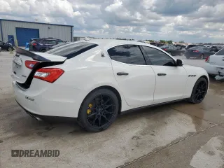 2017 Maserati Ghibli with VIN ZAM57XSA1H1221544, listed as a Copart auction lot 56321215 with 61,008 mi miles and Clean title. Bid and sale history available at DreamBid. Image 3.